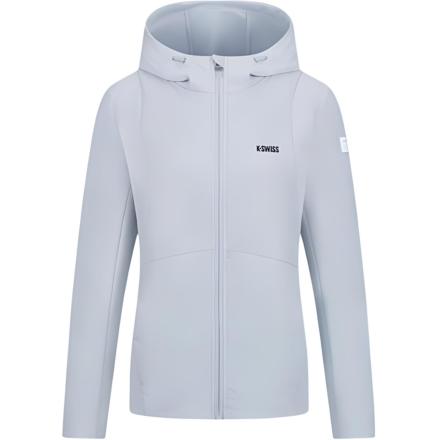

KSWISS Пуховик Женский Синий Оловянно-серый K·SWISS