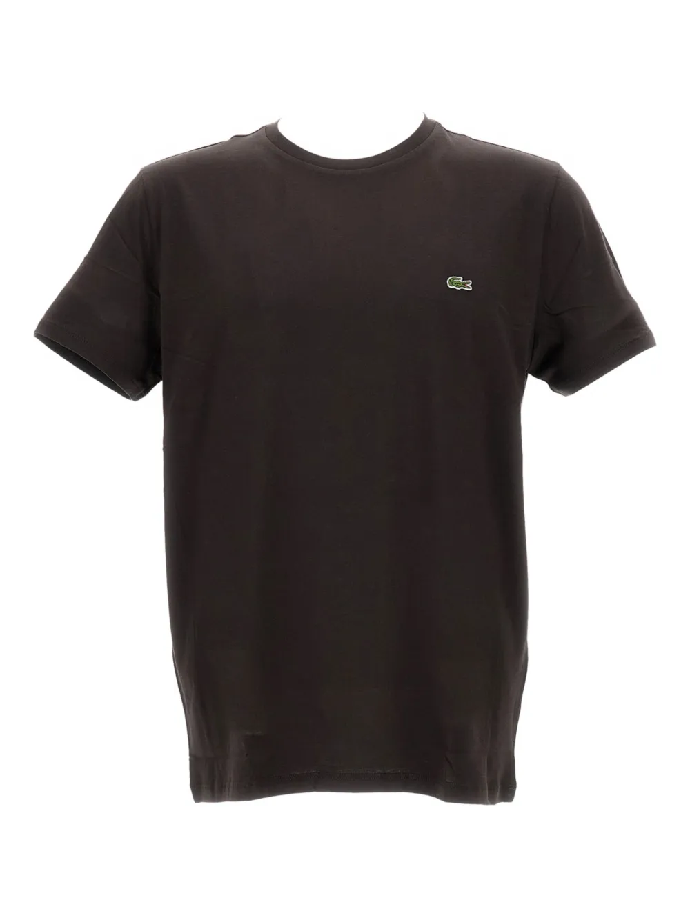 

Футболка с нашивкой-логотипом Lacoste, коричневый