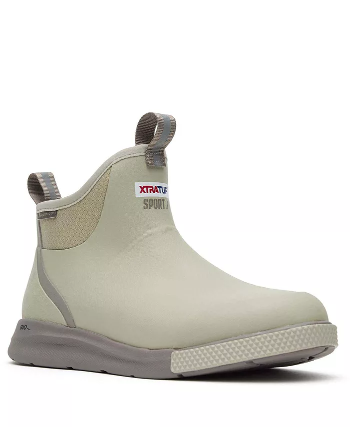 

MUCK мужские 6-дюймовые спортивные ботинки Ankle Deck XTRATUF, коричневый/бежевый