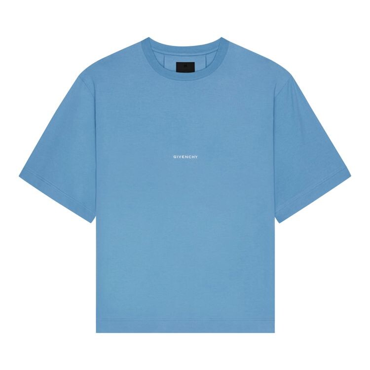 

Футболка Givenchy Sun Stars Printed T-Shirt Steel Blue, синий