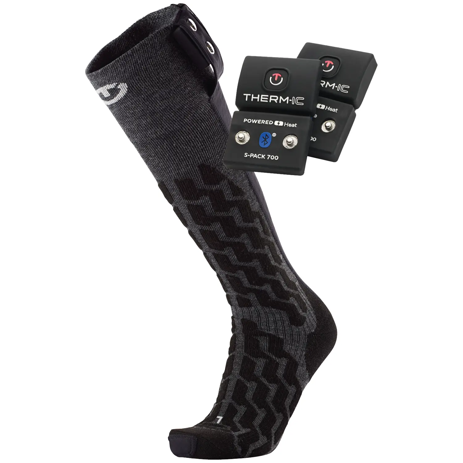 

Носки Therm-ic Sock Set Heat Fusion Uni + S-Pack 700B, черный