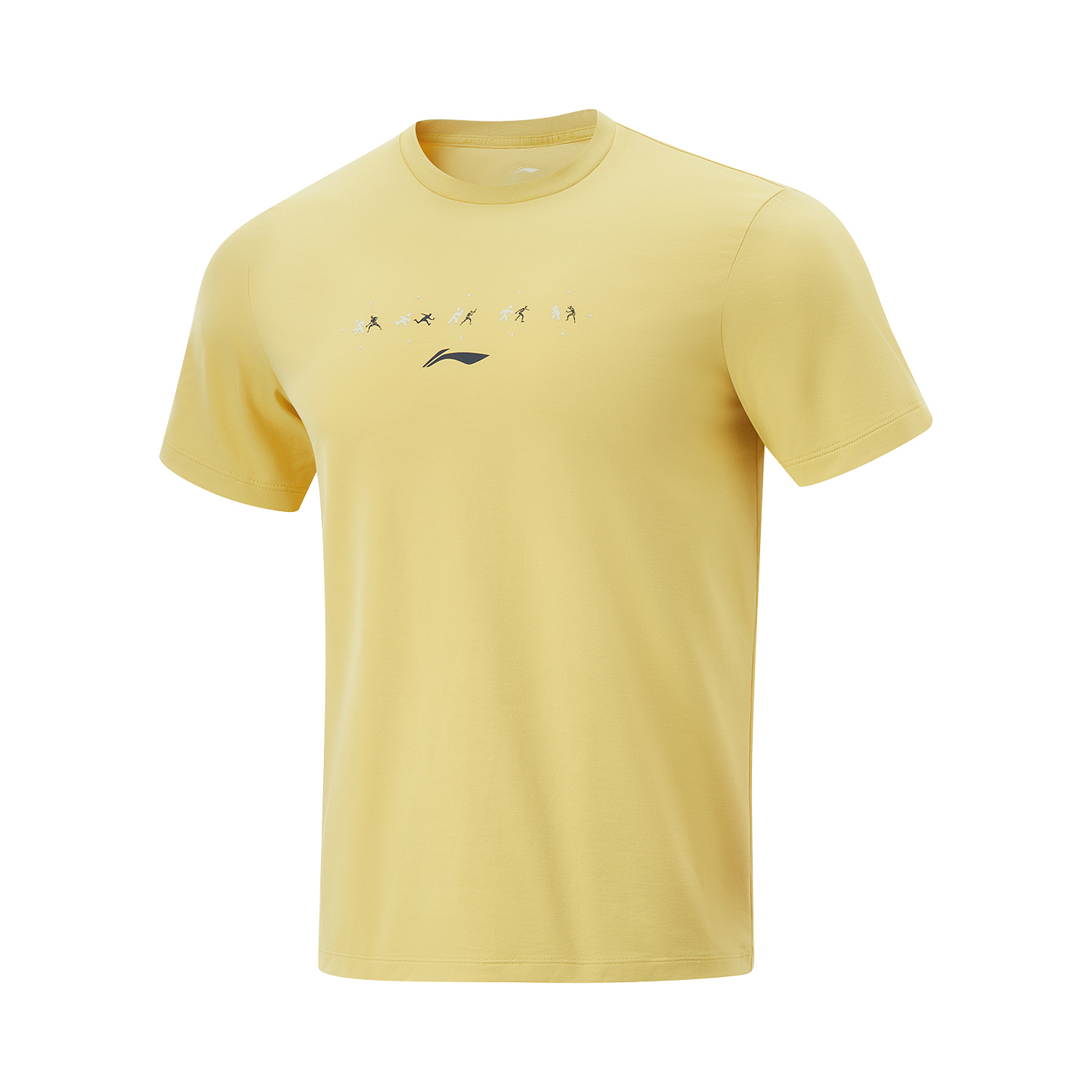 

LINING Table Tennis Collection Sports Lifestyle Collection T Shirt Unisex Paraffin Yellow, Желтый, LINING Table Tennis Collection Sports Lifestyle Collection T Shirt Unisex Paraffin Yellow