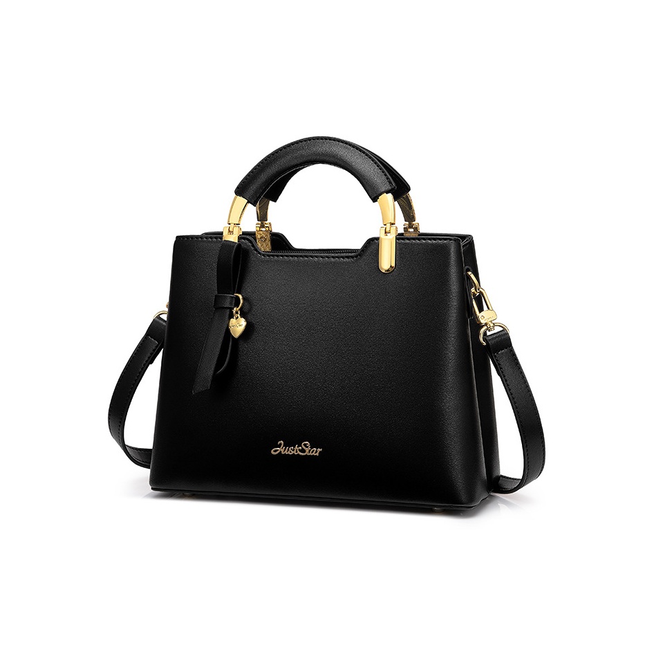 

JUST STAR Синтетическая кожаная сумка через плечо, Versatile Black