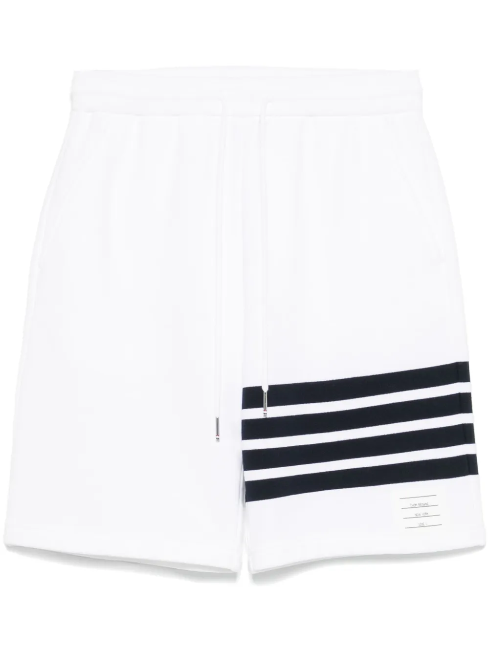 

Спортивные шорты с полосками 4-Bar THOM BROWNE, белый