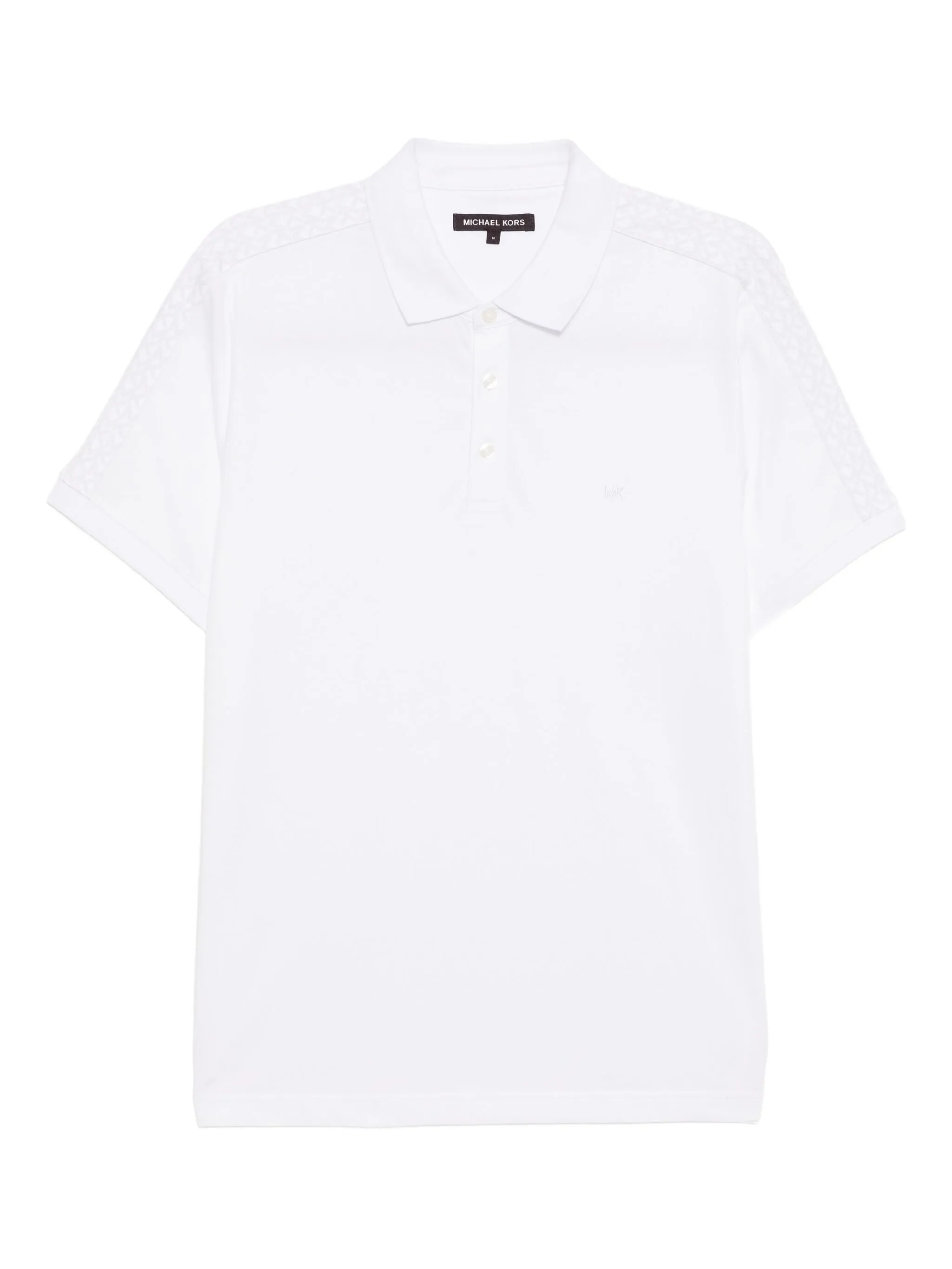 

Рубашка поло с вышитым логотипом Michael Kors, белый