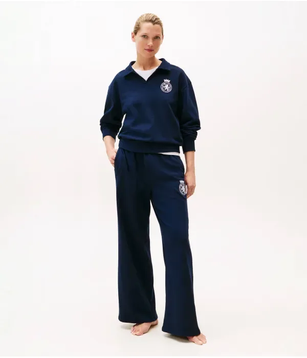 Толстовка loose fit Tommy Hilfiger, темно-синий — фото 2