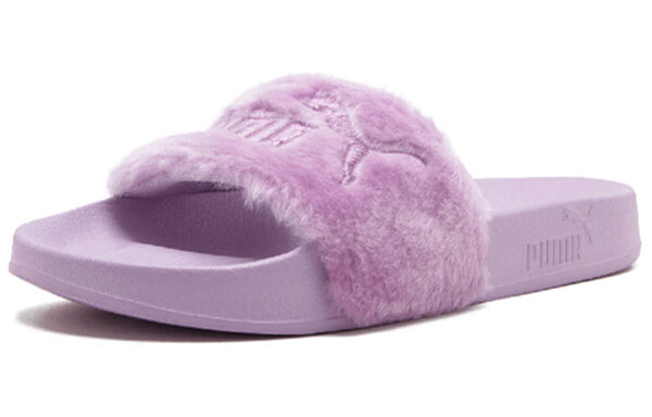 Тапочки fenty x fur slide 'orchid bloom' Puma, розовый — фото 2