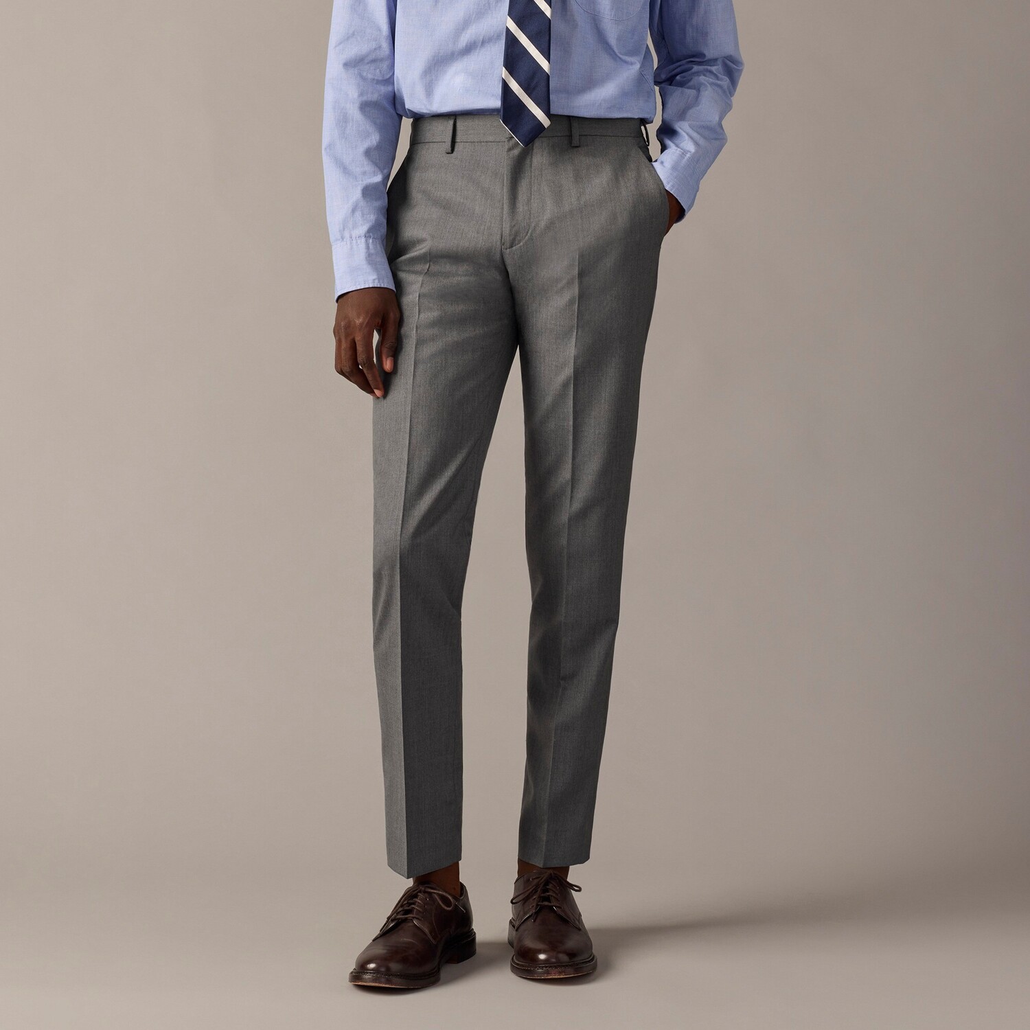 

Брюки Ludlow облегающего кроя из итальянской шерсти J.Crew, черный