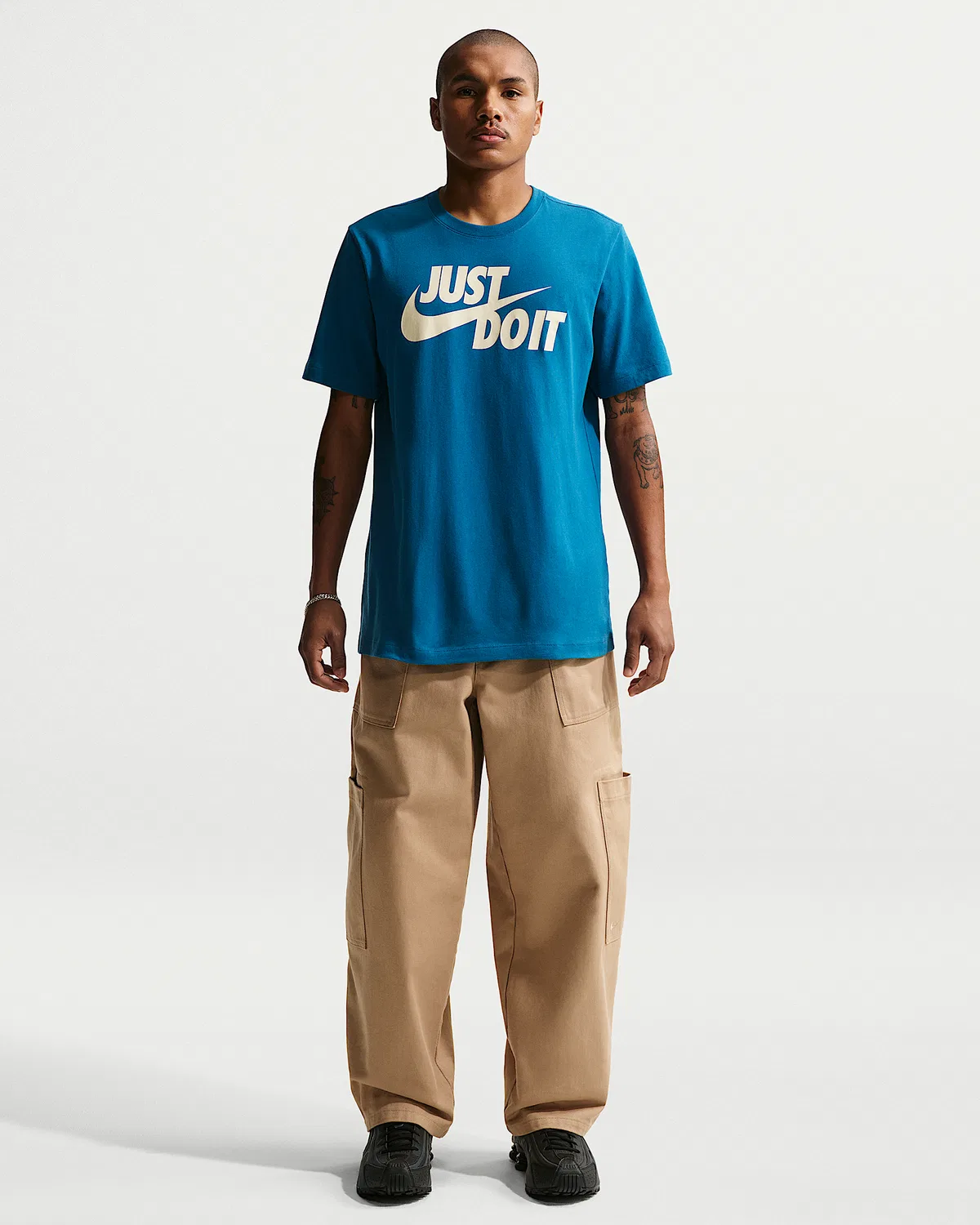 Мужская футболка Nike Sportswear JDI, Court Blue — фото 4