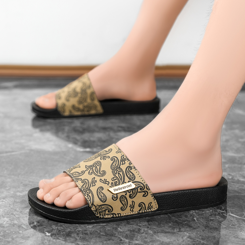 XIMO BULL Слайдеры мужские тёмно-коричневые, цвет Dark Brown — фото 4