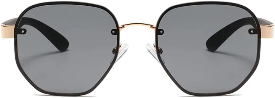 

Солнцезащитные очки с защитой UV400 | Круглая оправа, градиентные линзы | Для женщин и мужчин, для занятий спортом на открытом воздухе и вождения DSVIGF, Army Green