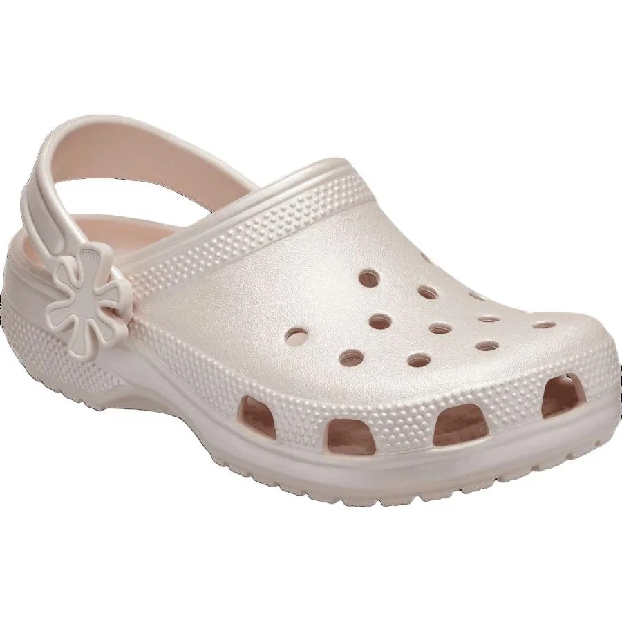 Детские сабо Classic Clog Crocs розовые — фото 3