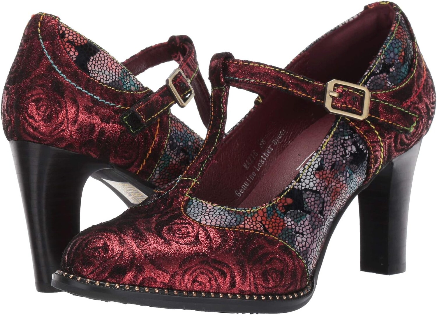 Туфли Mazie L'Artiste by Spring Step, цвет Bordeaux Multi