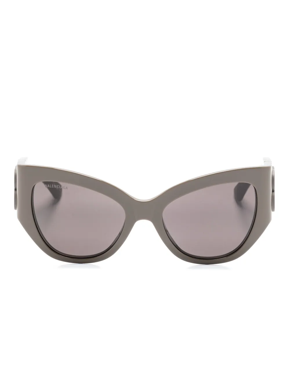 

Солнцезащитные очки в оправе 'бабочка' Balenciaga Eyewear, зеленый