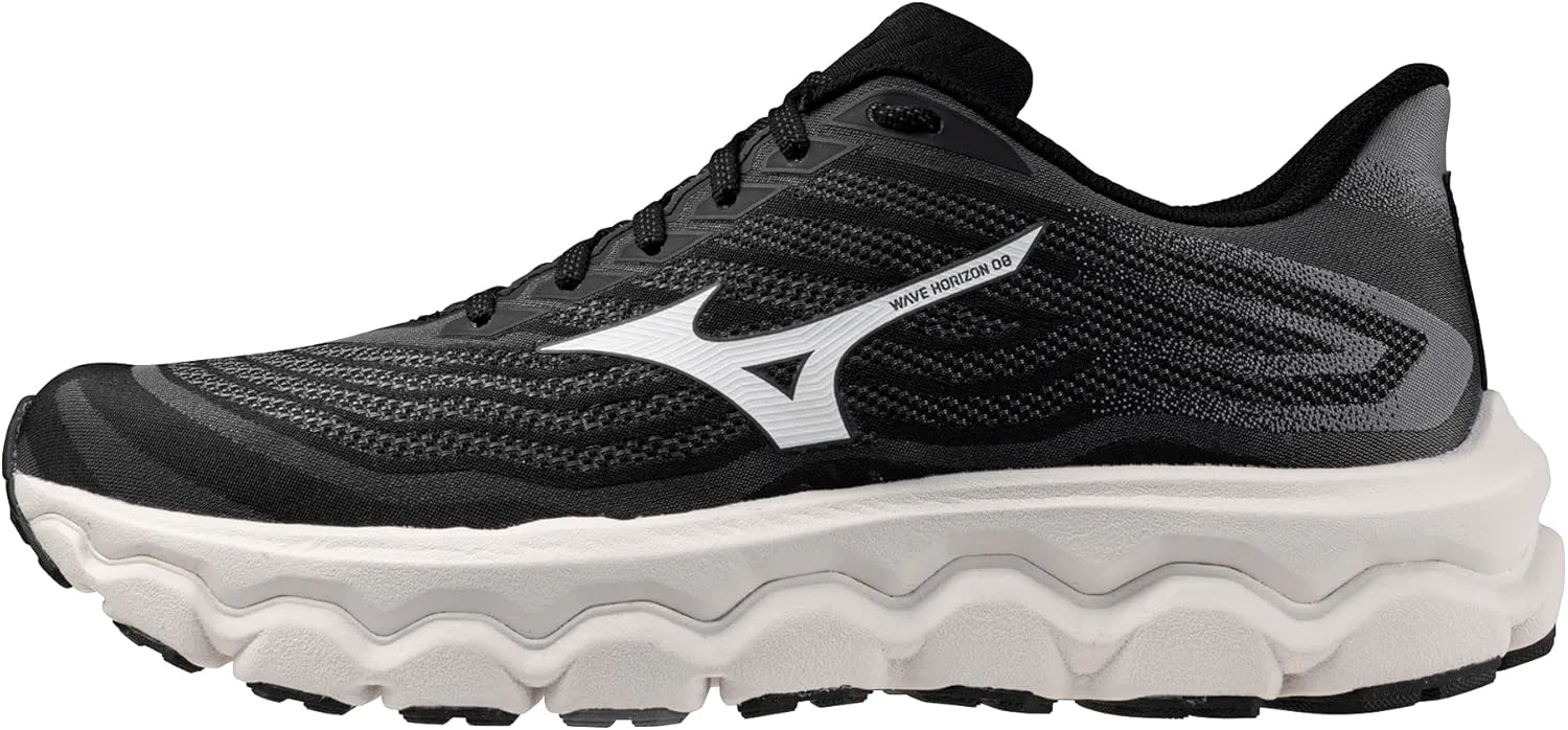 

Мужские кроссовки для бега Mizuno Wave Horizon 8, черно-белый