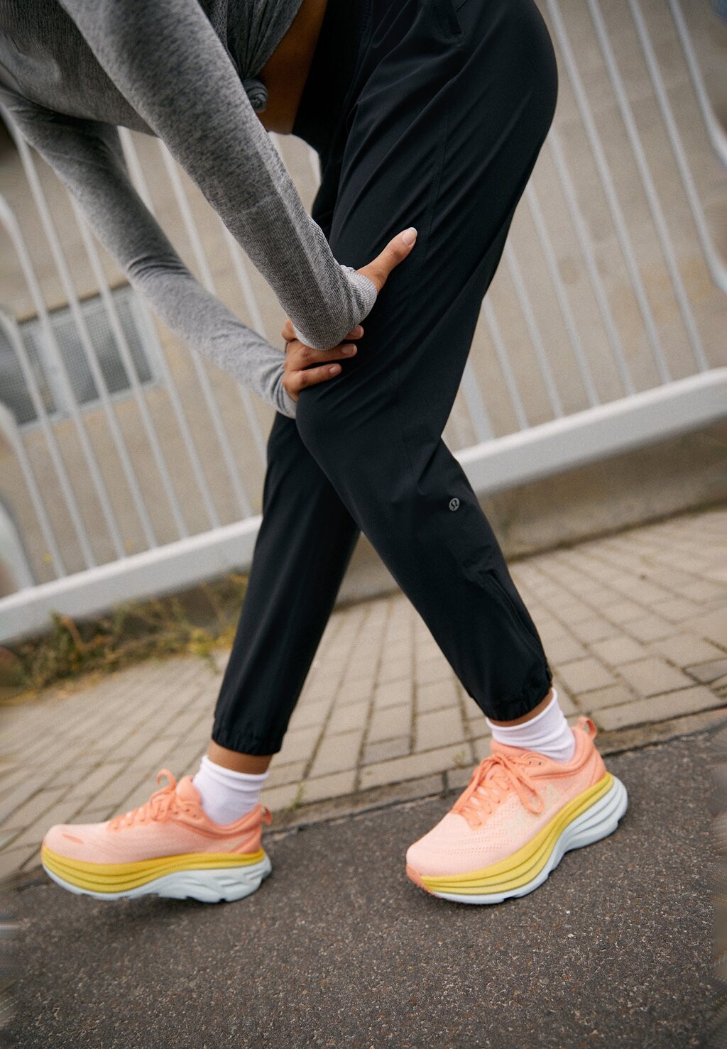 

Спортивные брюки Adapted State High-Rise lululemon, черный