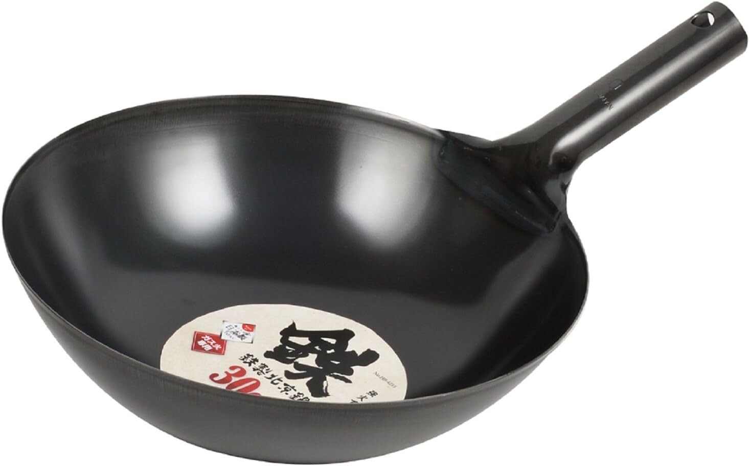 

Pearl Metal HB-4215 Вок, черный, 11,8 дюймов (30 см), железная пекинская кастрюля, Black