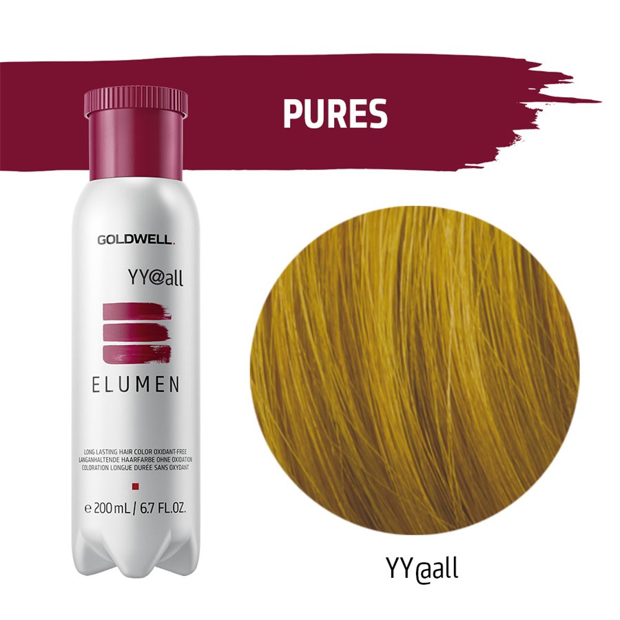 Краска для волос long lasting hair color oxidant-free Goldwell, gelb yy@all, объем 200 мл — фото 2