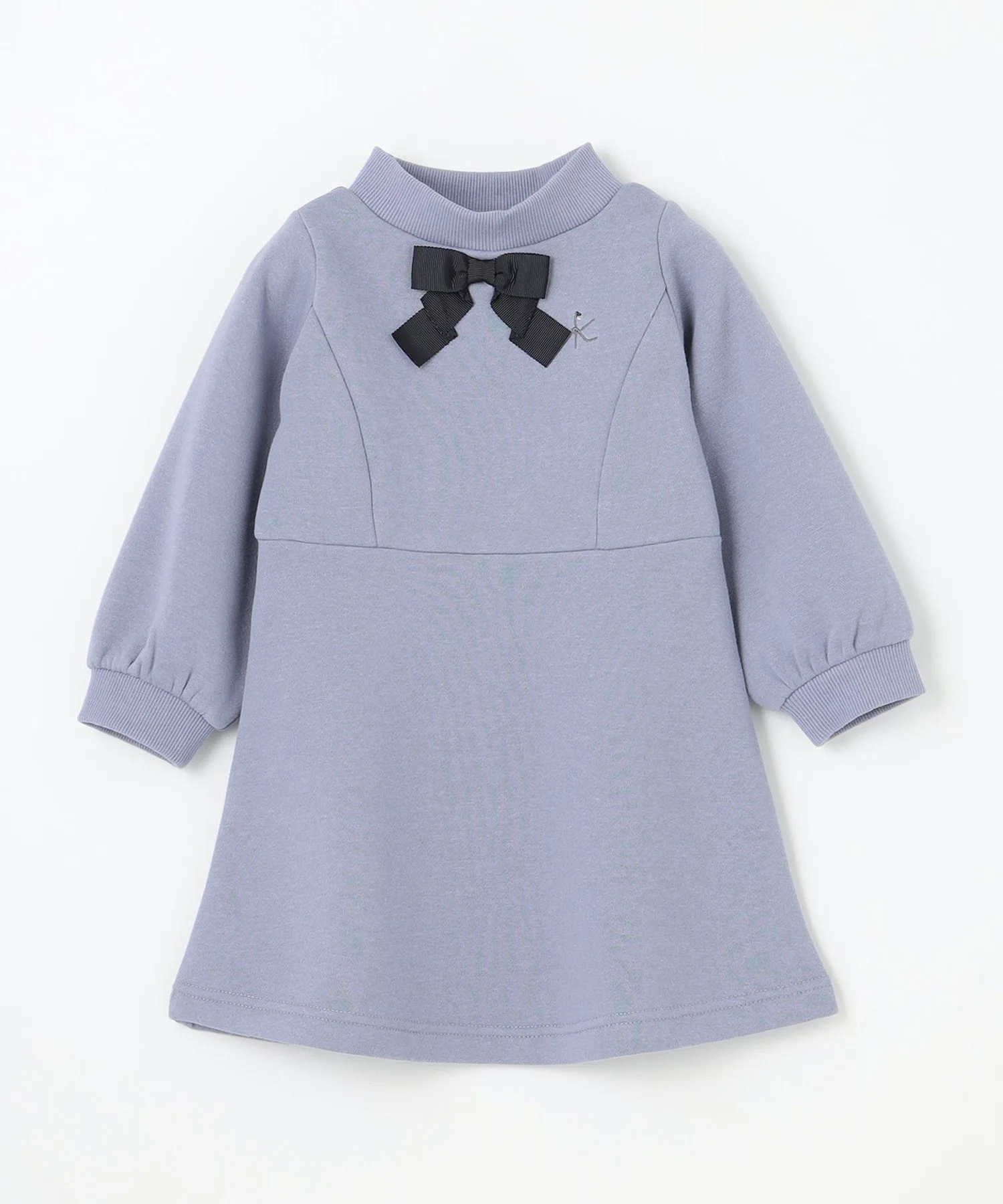 [90-100 см] Платье с лентой Kids Suite, Dusty blue [074]