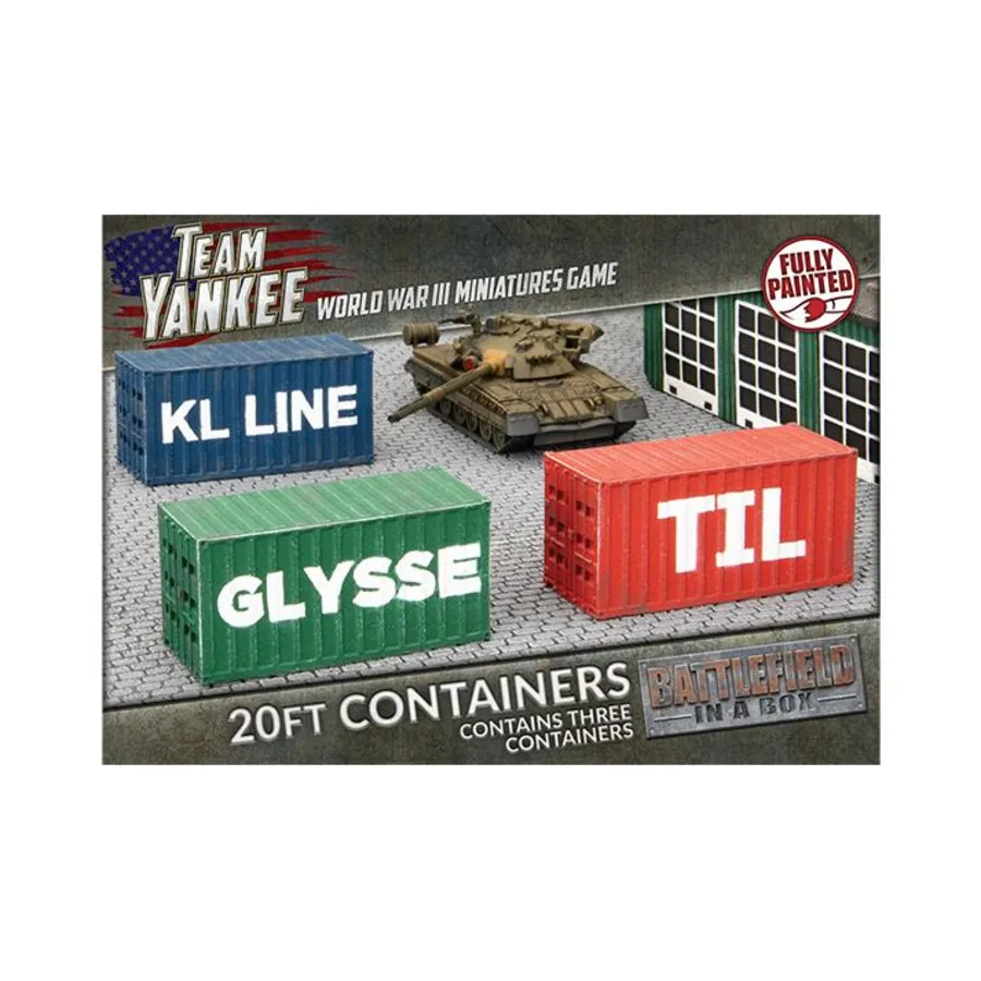 

20-футовые морские контейнеры, Team Yankee - World War III - Core & Assorted