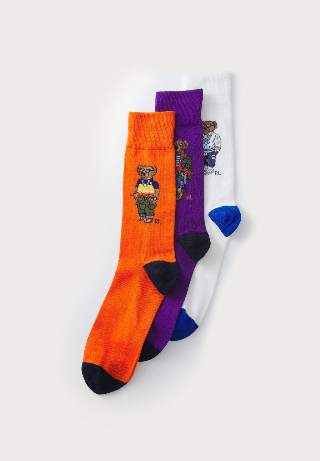 

Носки CREW SOCK GIFT BOX 3 PACK Polo Ralph Lauren, белый
