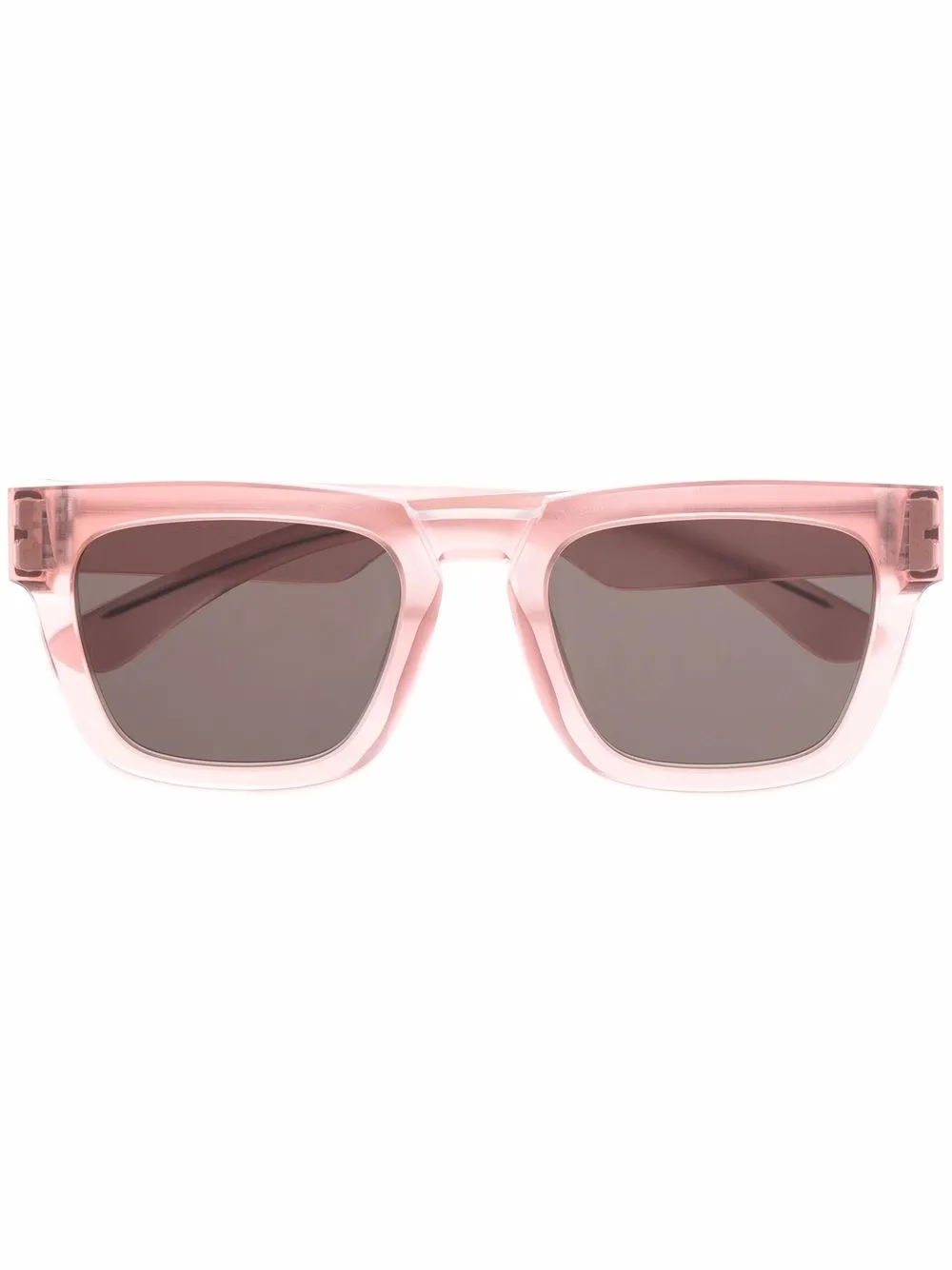 

Солнцезащитные очки в квадратной оправе из коллаборации с Maison Margiela Mykita, розовый