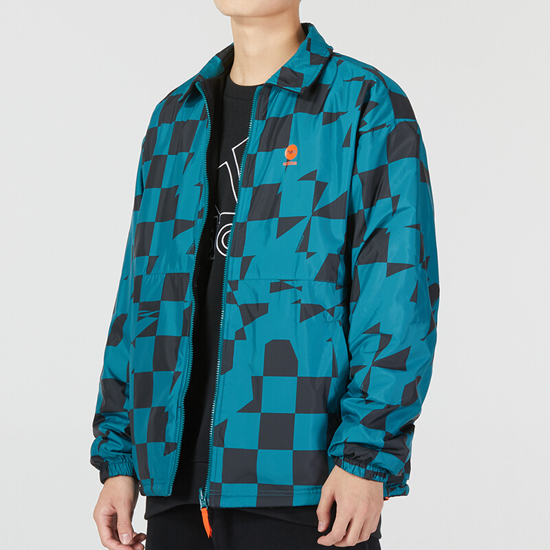 Куртка унисекс зеленый Adidas Neo — фото 4