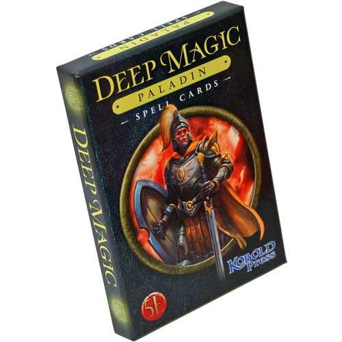 

Ролевая игра Kobold Press Deep Magic Spell Cards: Paladin 1-6 (D&D 5E Compatible)