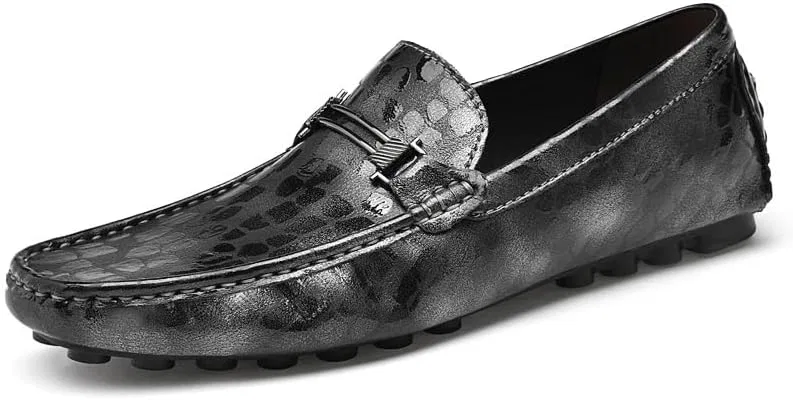 Лоферы Vegan Leather Loafers Grey Taller PUGHGAETZF