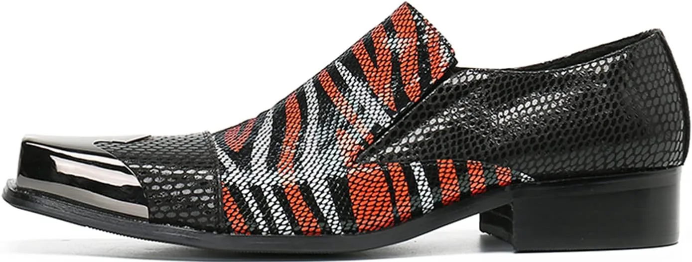 

Мужские лоферы Santimon, классические, из натуральной кожи, двухцветные, с металлическим носком и монетницей, черные