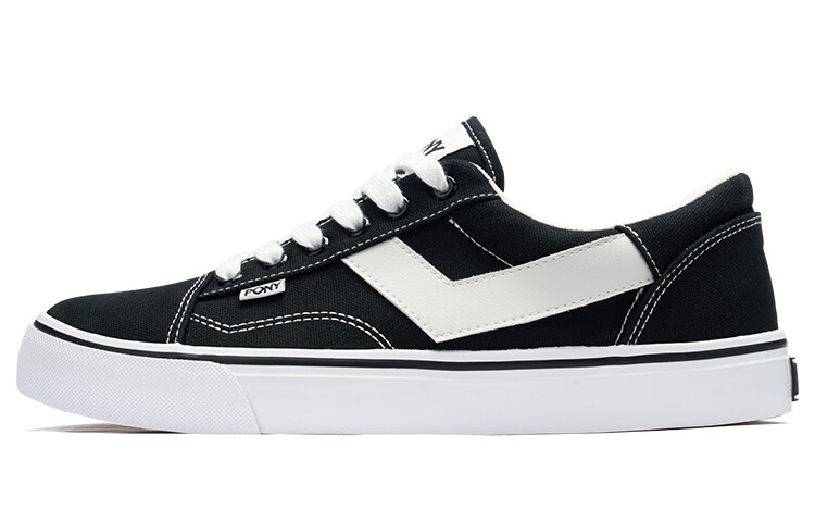 

Кроссовки PONY Starkids Skateboarding Shoes Men Low-top Black/white, черный