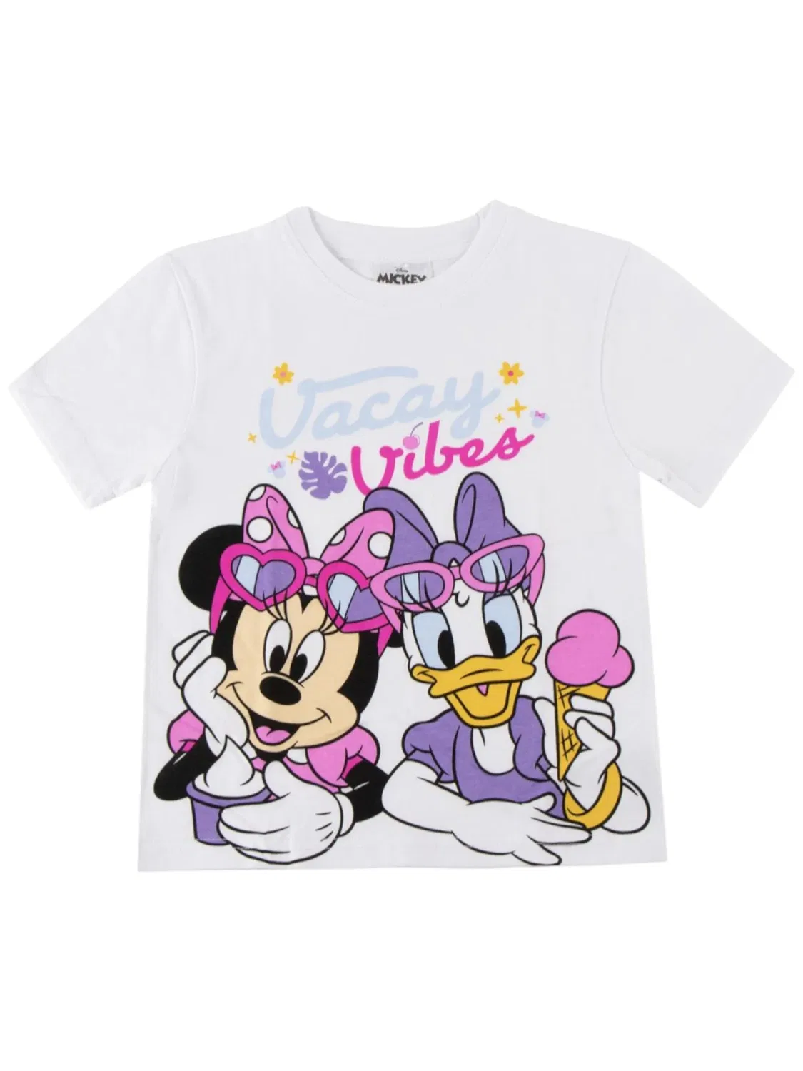 Футболка с принтом Minnie Mouse Cerda, белый