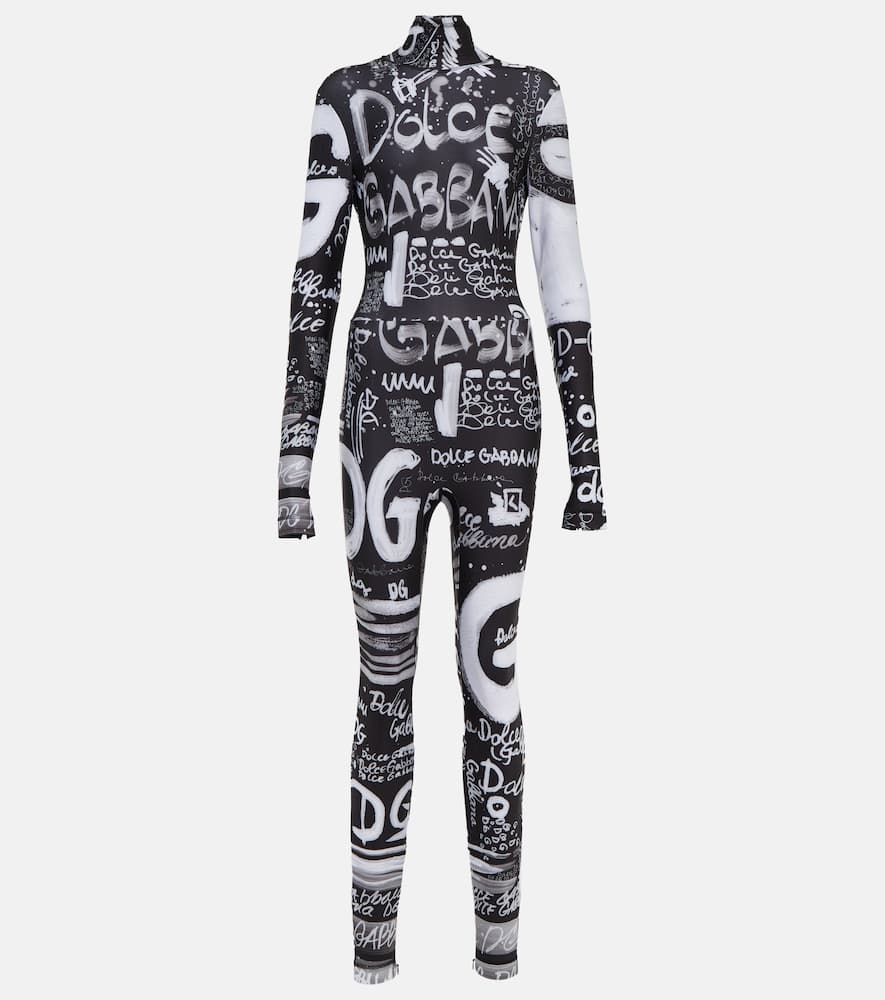 

Комбинезон Dolce&Gabbana, Logo2 Bco Fdo.Nero