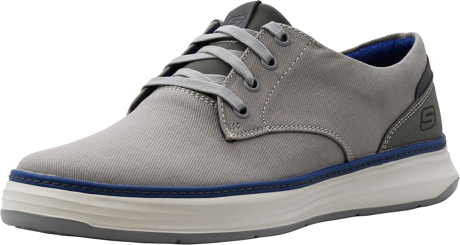 

Мужские кроссовки Skechers USA Moreno - Ederson Low Profile с шнуровкой, серый