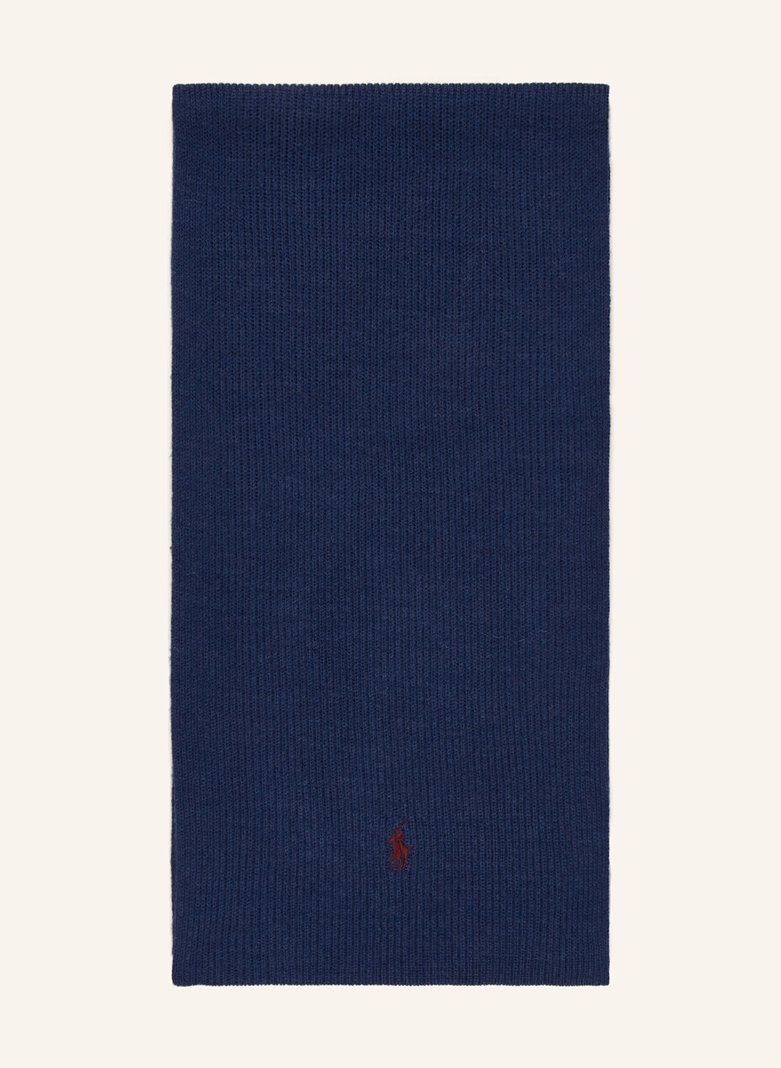 

Шарф из мериносовой шерсти POLO RALPH LAUREN, синий