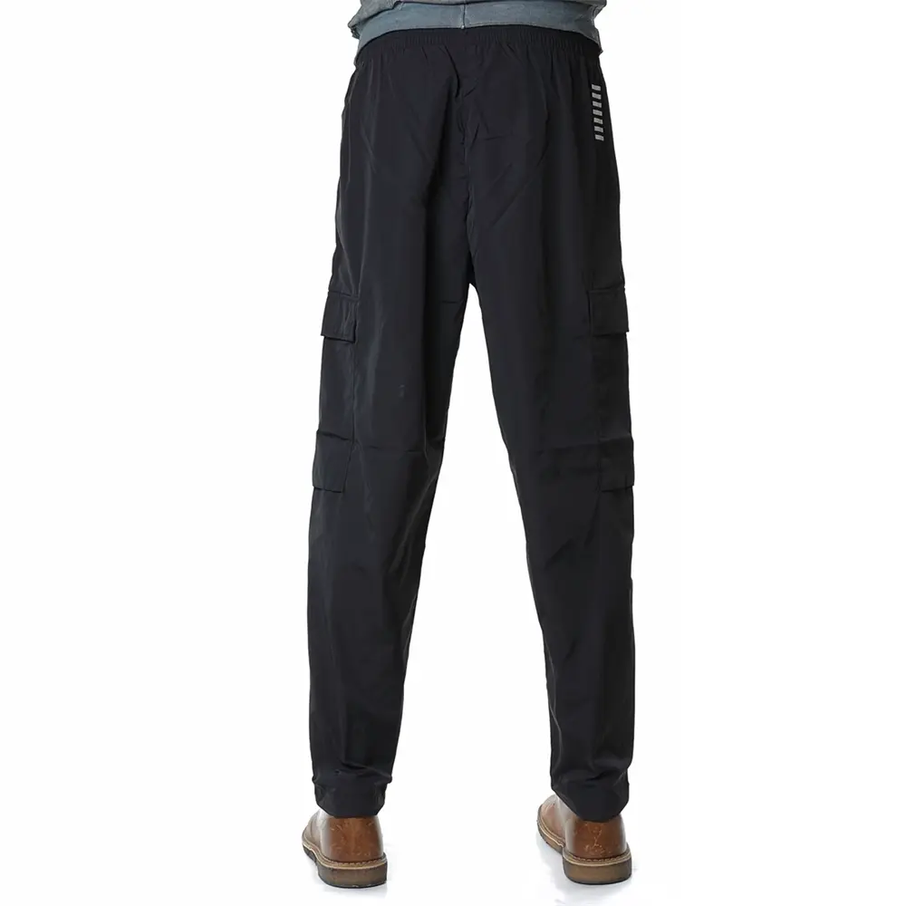 EMPORIO ARMANI Штаны Casual EA7 SS25 мужские Black — фото 4