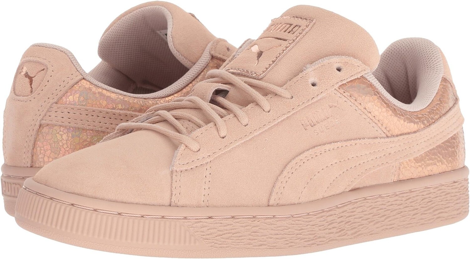 

Кроссовки PUMA Suede LunaLux, цвет Cream Tan