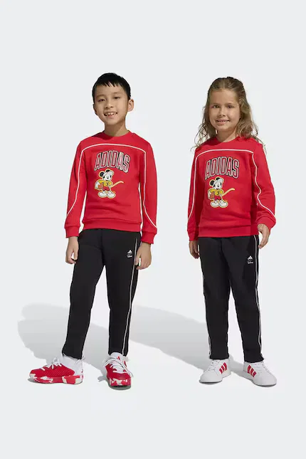Спортивный костюм детский DISNEY Adidas, красный