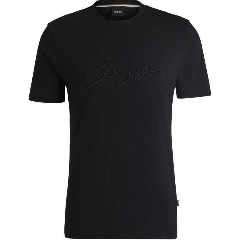

Футболка Boss Thompson 70 с вышитым логотипом HUGO BOSS, черный