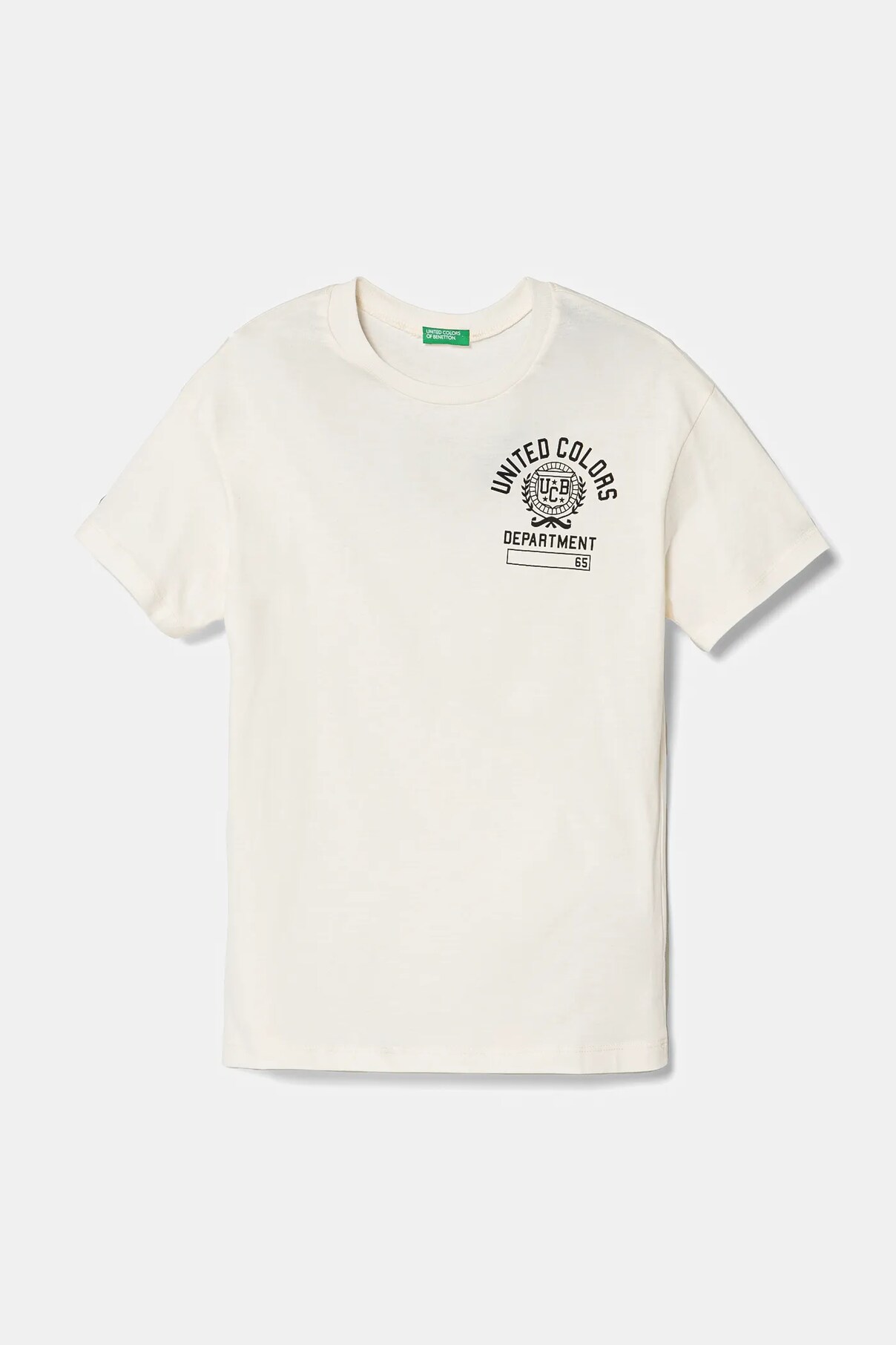 

Футболка из хлопка для детей United Colors Of Benetton, бежевый