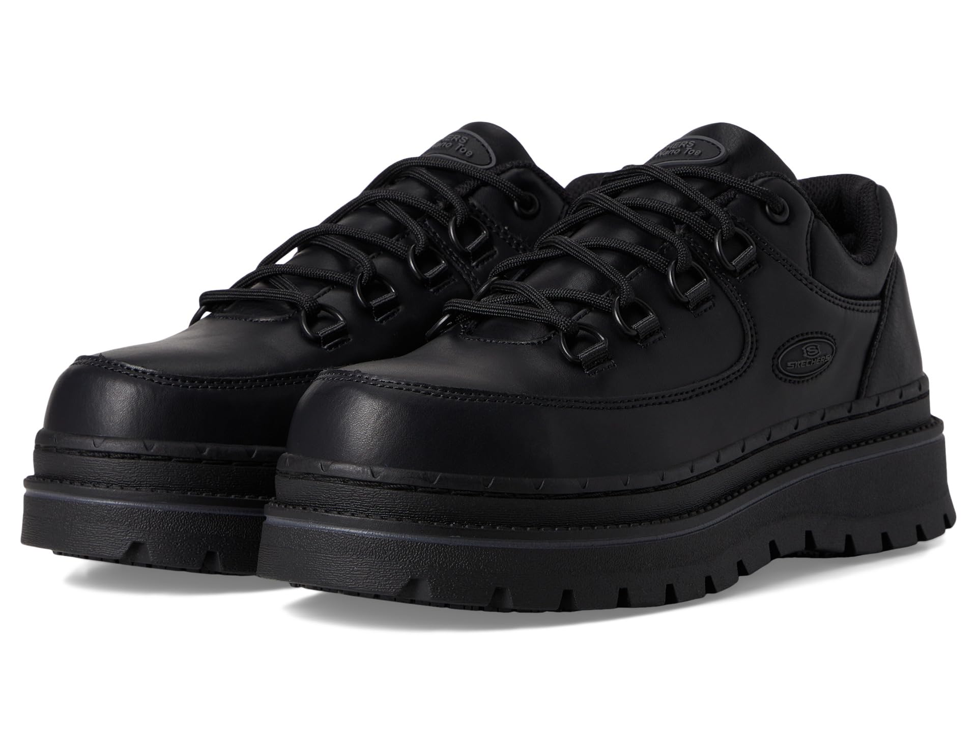 Кроссовки SKECHERS Work Jammers - Tepin Comp Toe, черный
