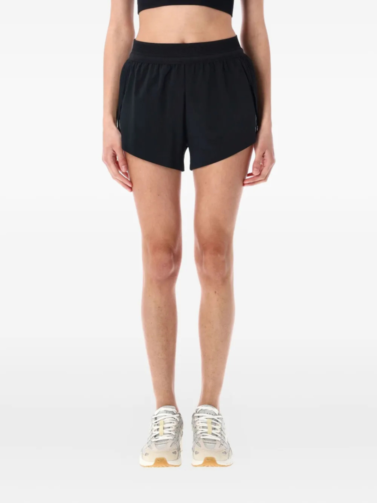 

Шорты для бега Aereoswift Nike, черный