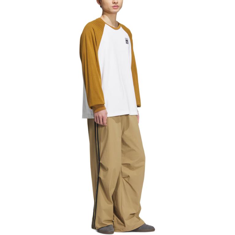 Футболка SS25 WABASH мужская Adidas Originals, белый/бронзовый — фото 4