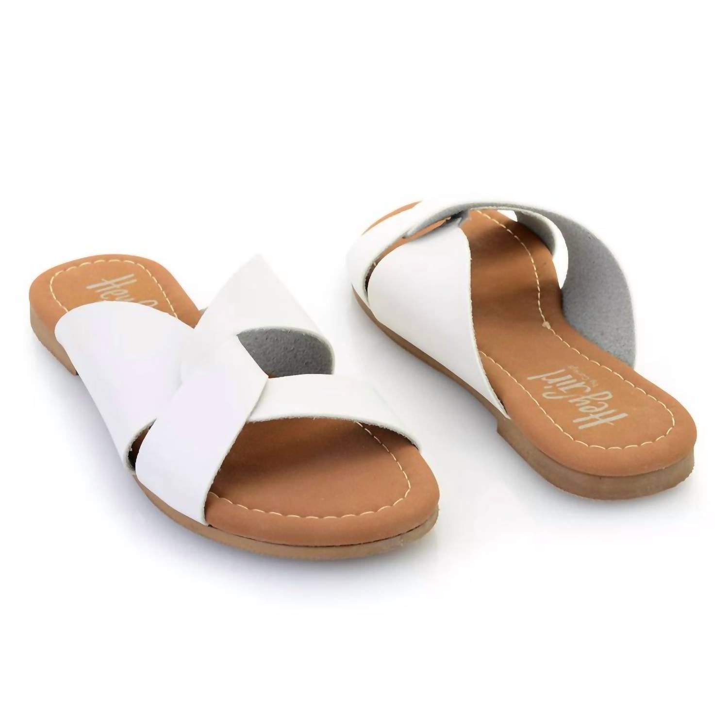 Женские сандалии Simply Chic Scuba белого цвета Corkys Footwear