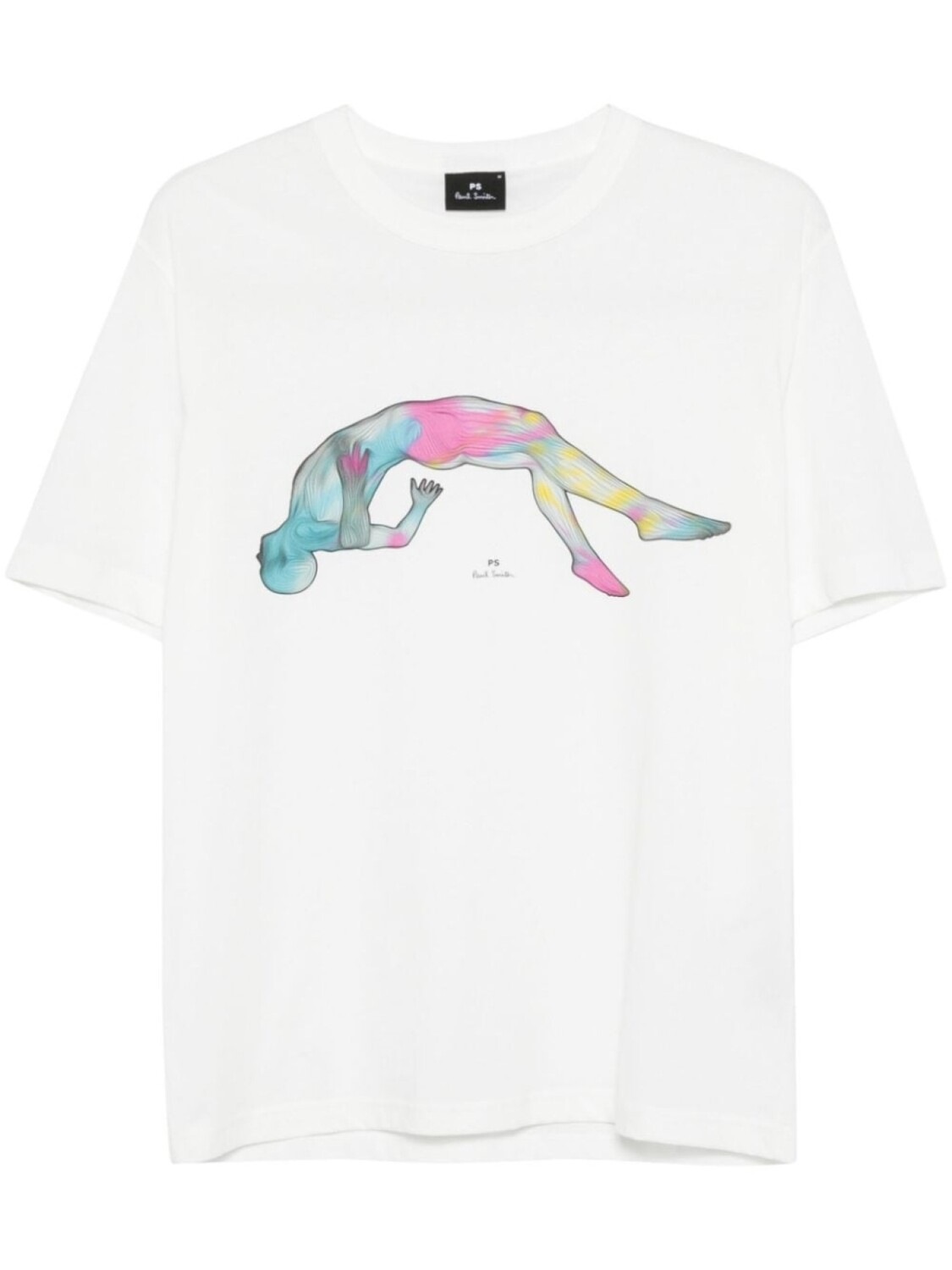 

PS Paul Smith футболка Levitating, белый