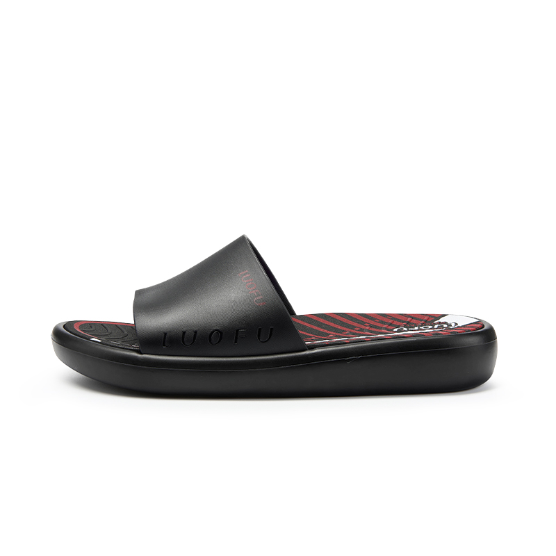 

LUOFU Мужские слайдеры EVA с устойчивостью к истиранию черные, цвет Black