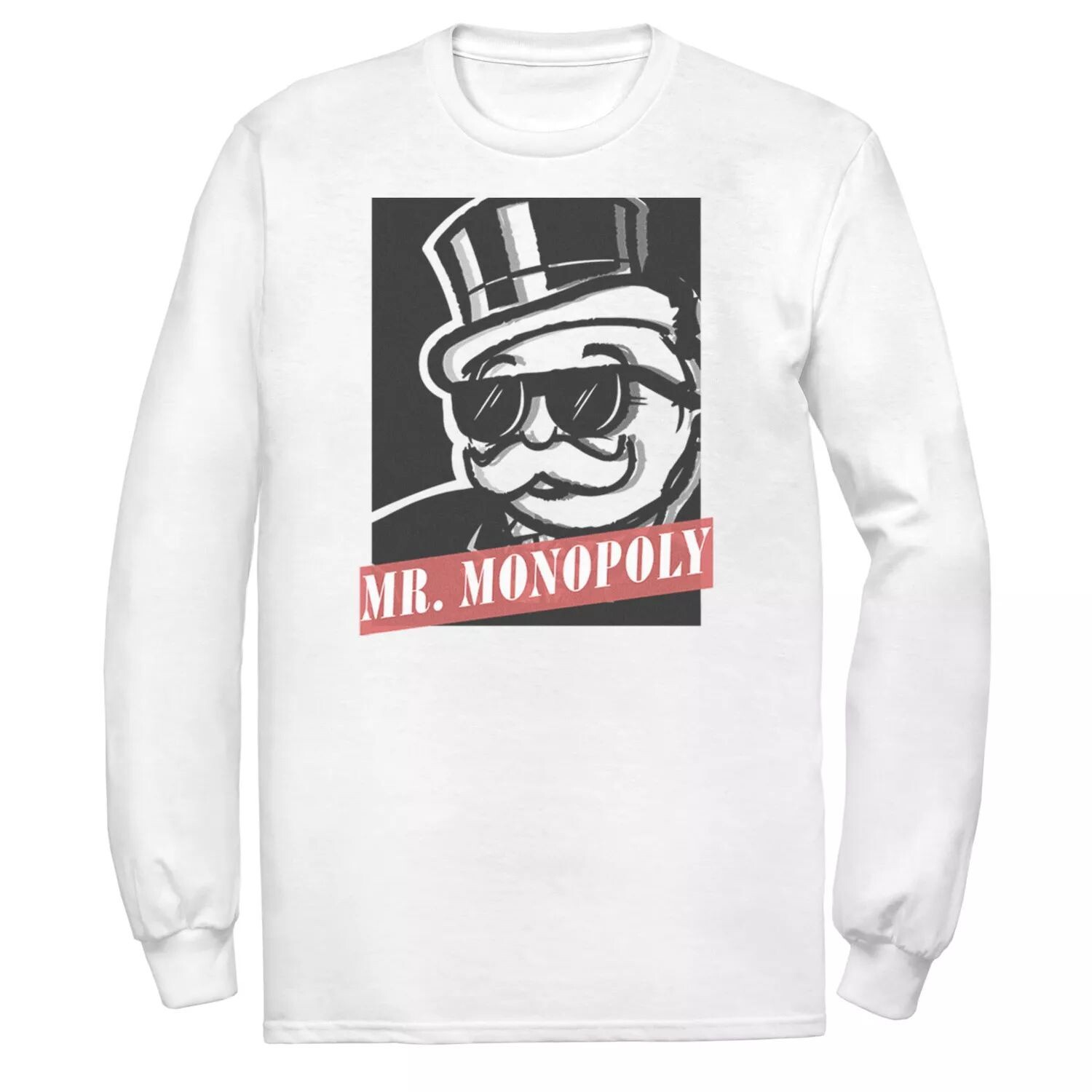 

Мужская футболка с графическим плакатом «Монополия» Mr. Monopoly Licensed Character