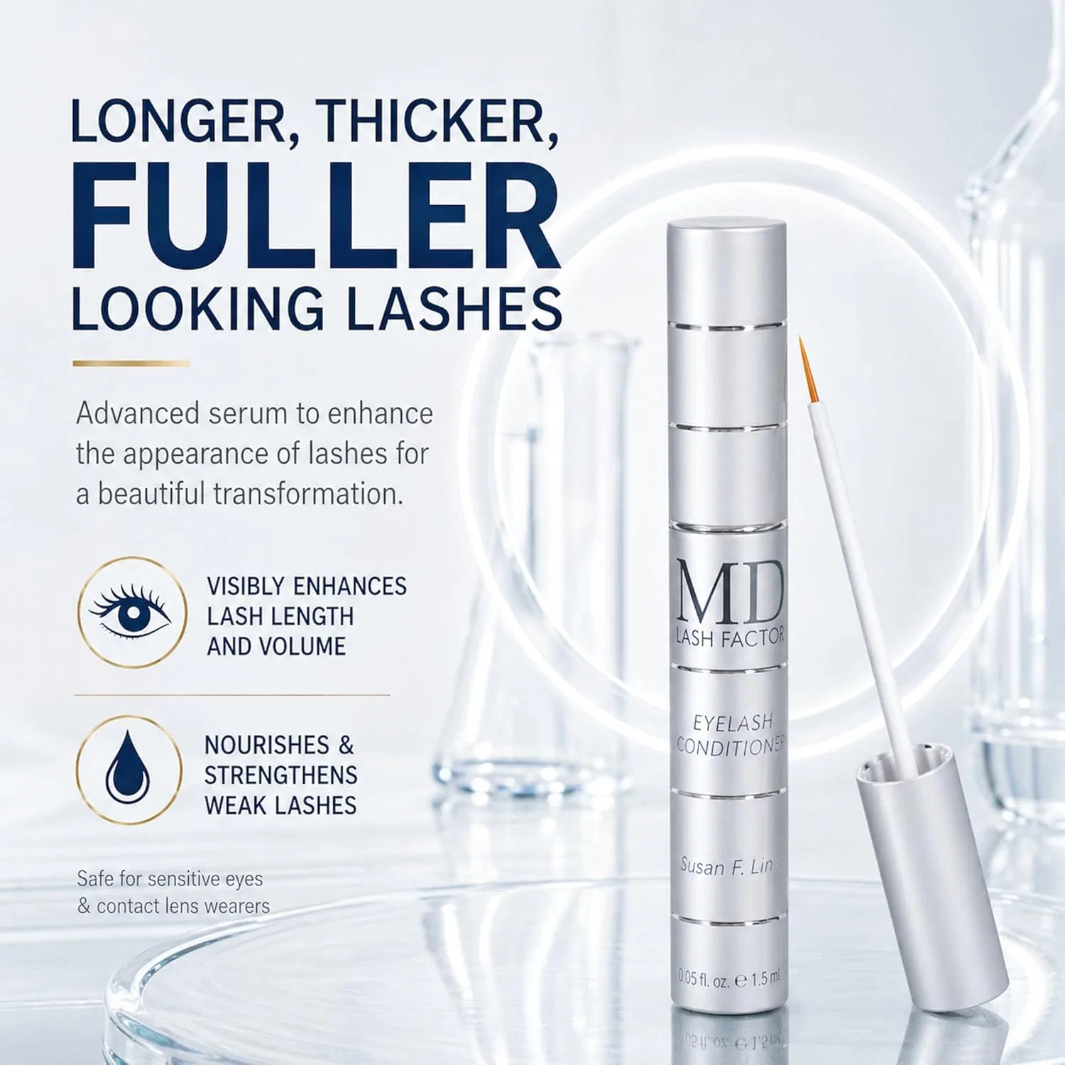 Кондиционер для ресниц MD Lash Factor 1.5 мл Md — фото 2