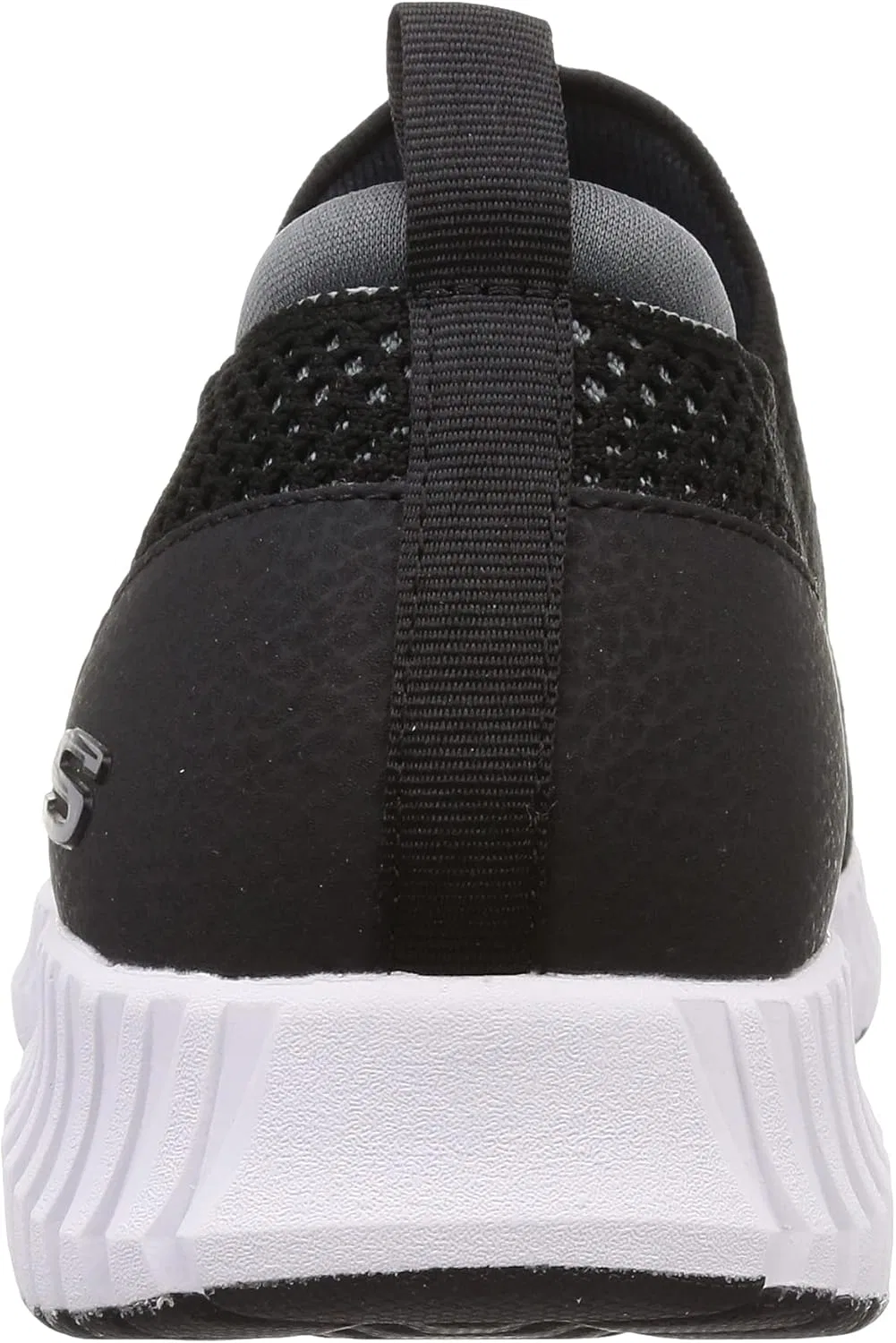 Мужские кроссовки Skechers Elite Flex Prime Slip On Plus Size Black 232211 BKW Large — фото 3