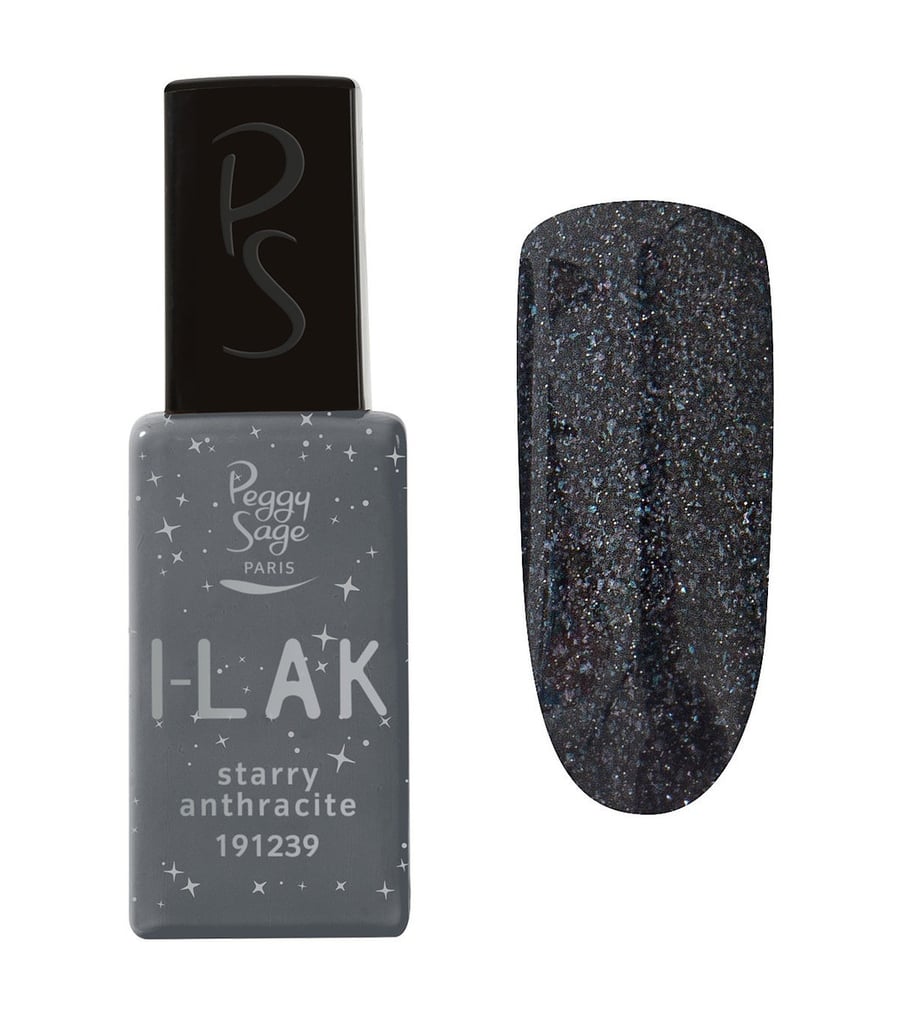 

Гибридный лак для ногтей I-LAK Starry Anthracite 11 мл Peggy Sage